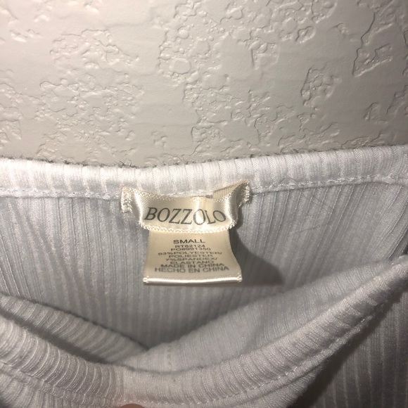 White Crop Top - Picture 2 of 3